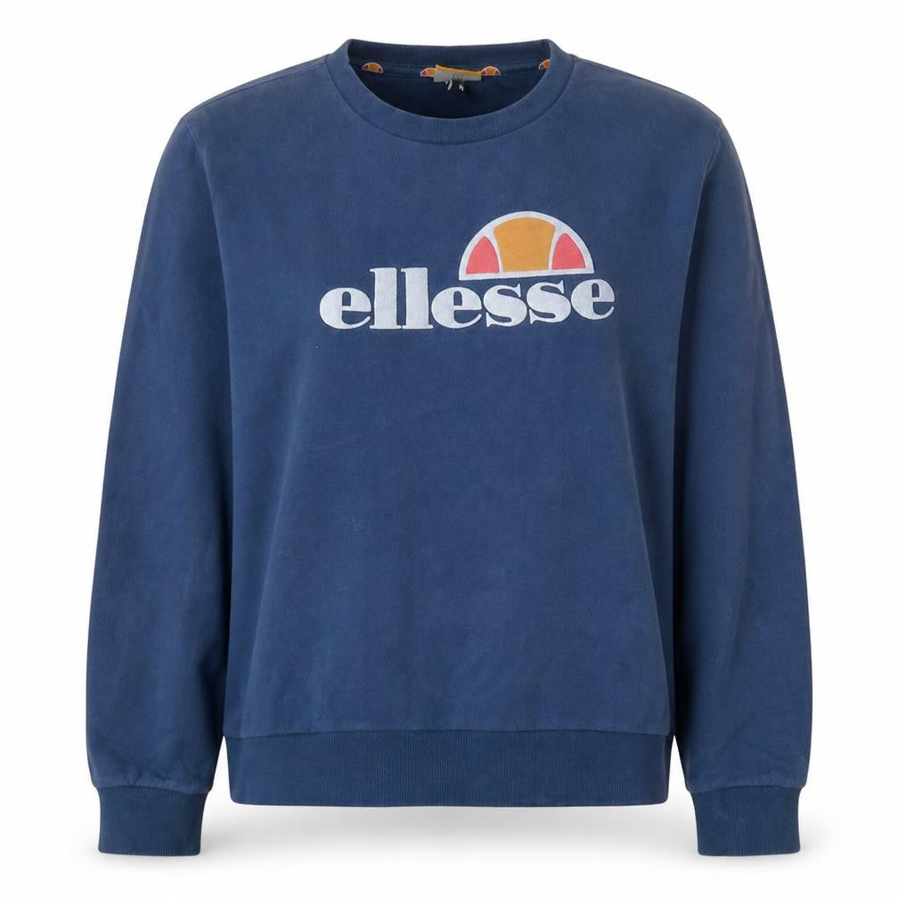 Womens UK Size 16 ellesse Blue Pullover Sweatshirt