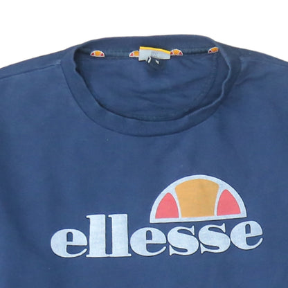 Womens UK Size 16 ellesse Blue Pullover Sweatshirt