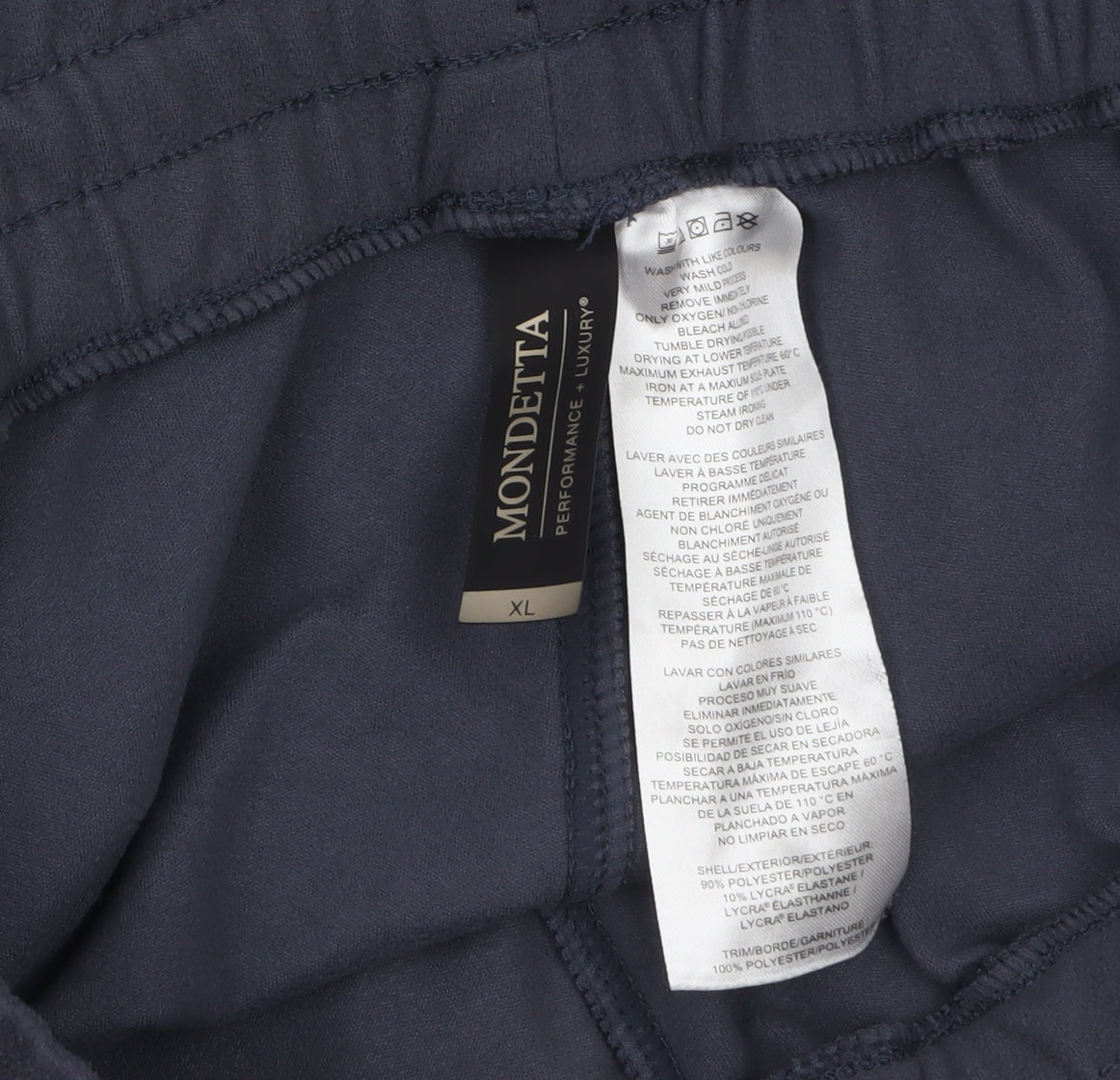 Womens UK Size XL MONDETTA Regular Fit Jogger Blue Trousers