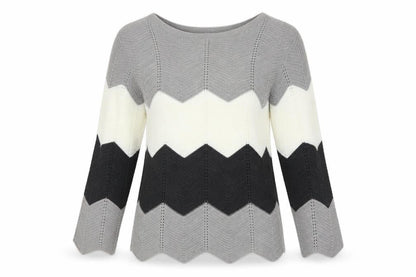 ENVY Women’s Multicoloured Knit Pullover Jumper M