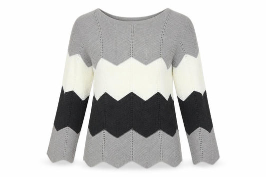 ENVY Women’s Multicoloured Knit Pullover Jumper M