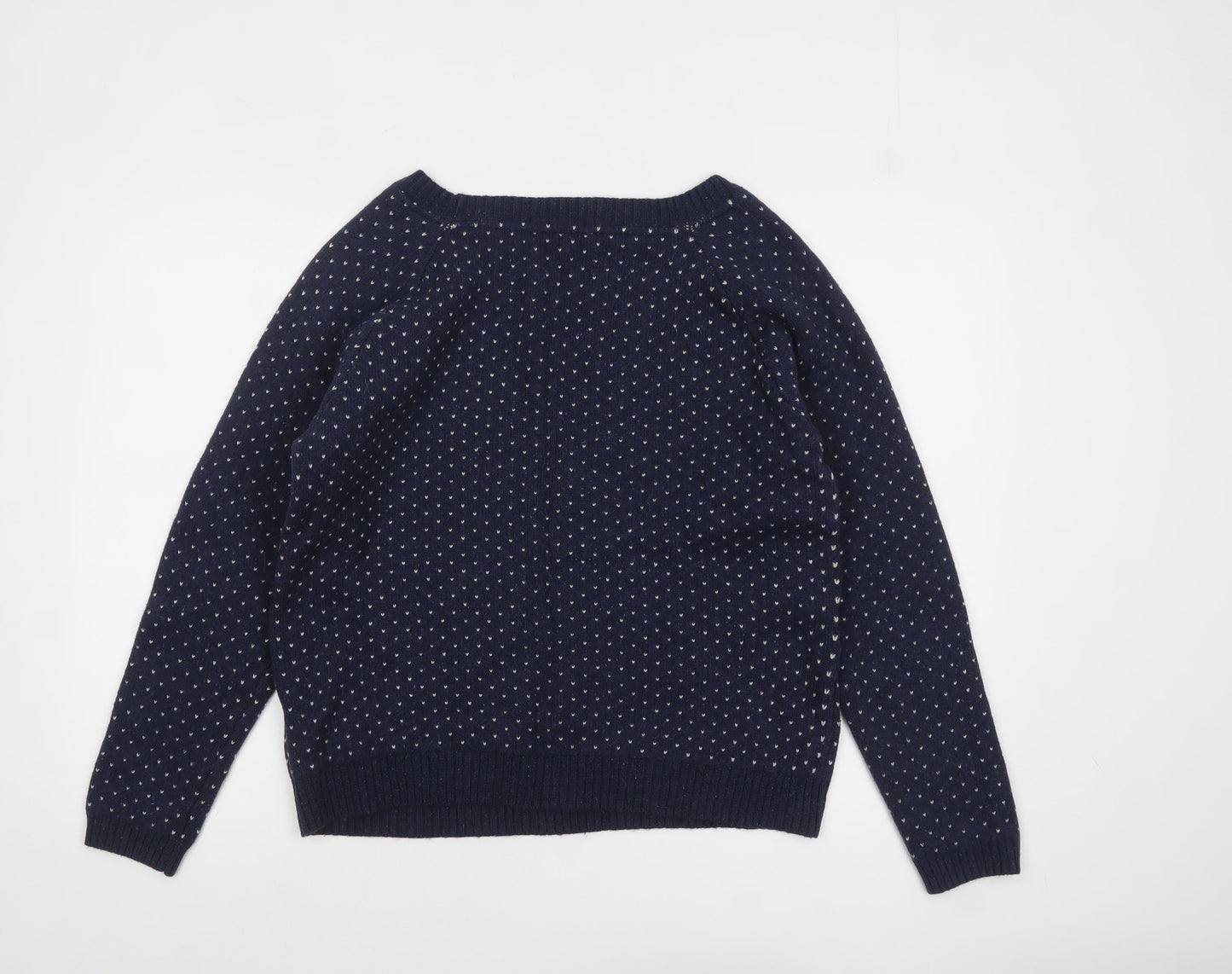 Womens UK Size 18 FatFace Blue Pullover Jumper