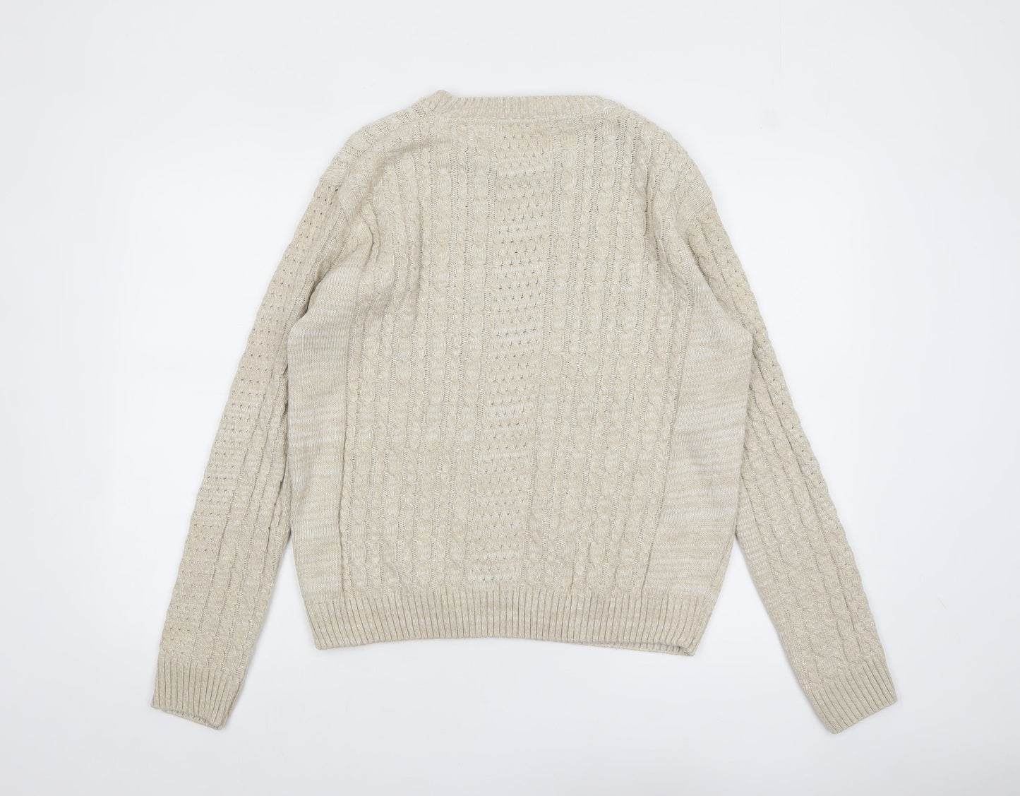 Womens UK Size S Refectory Beige Pullover Jumper
