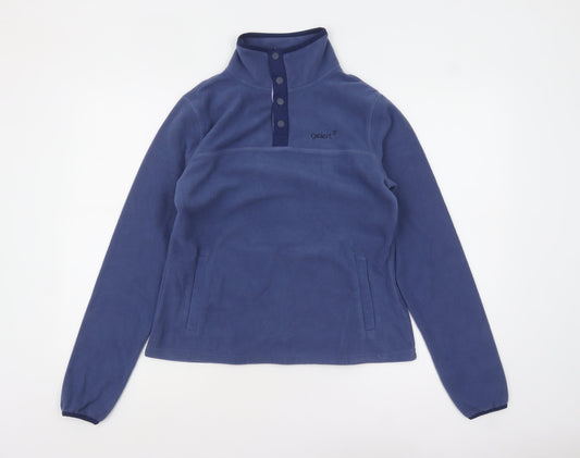 Womens UK Size 10 Gelert Blue Henley Sweatshirt