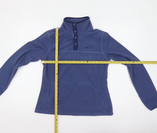 Womens UK Size 10 Gelert Blue Henley Sweatshirt