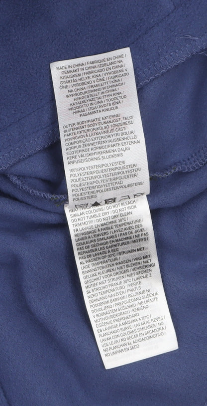 Womens UK Size 10 Gelert Blue Henley Sweatshirt