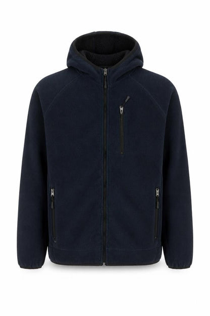 Mens UK Size XL Kensington Eastside Blue Full Zip Hoodie