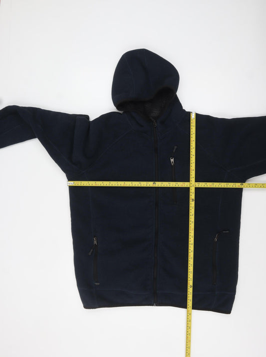 Mens UK Size XL Kensington Eastside Blue Full Zip Hoodie