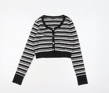 Girls UK Size 11-12 Years River Island Black Cardigan Jumper