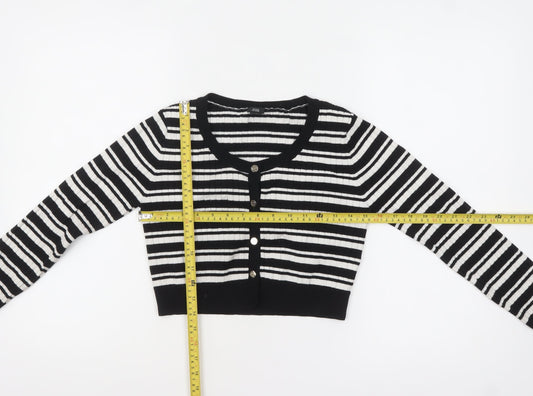 Girls UK Size 11-12 Years River Island Black Cardigan Jumper
