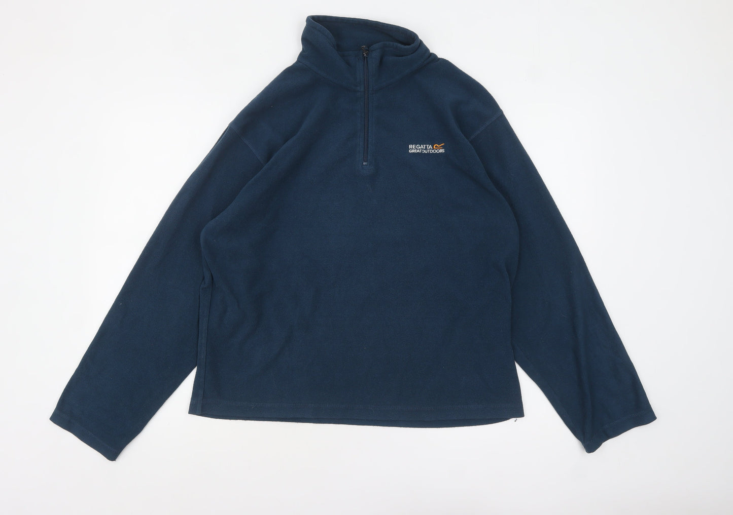 Mens UK Size M Regatta Blue Pullover Sweatshirt