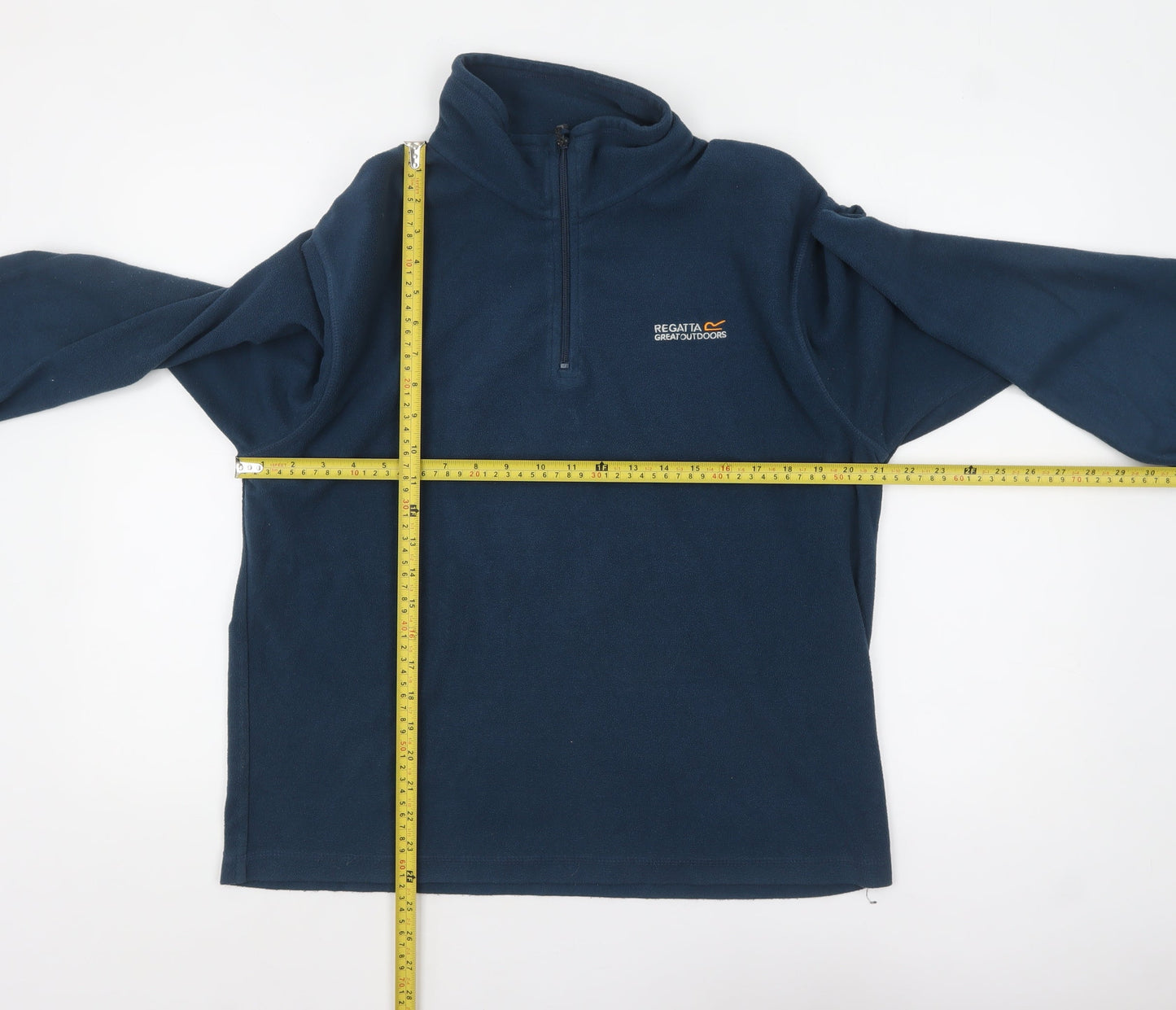 Mens UK Size M Regatta Blue Pullover Sweatshirt