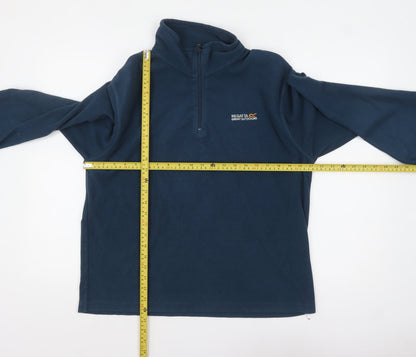 Mens UK Size M Regatta Blue Pullover Sweatshirt