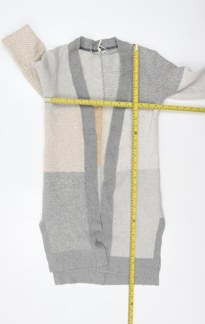 Womens UK Size 8 White Stuff Grey Cardigan Jumper