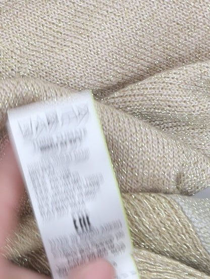 Womens UK Size M Marks and Spencer Beige Cardigan Jumper