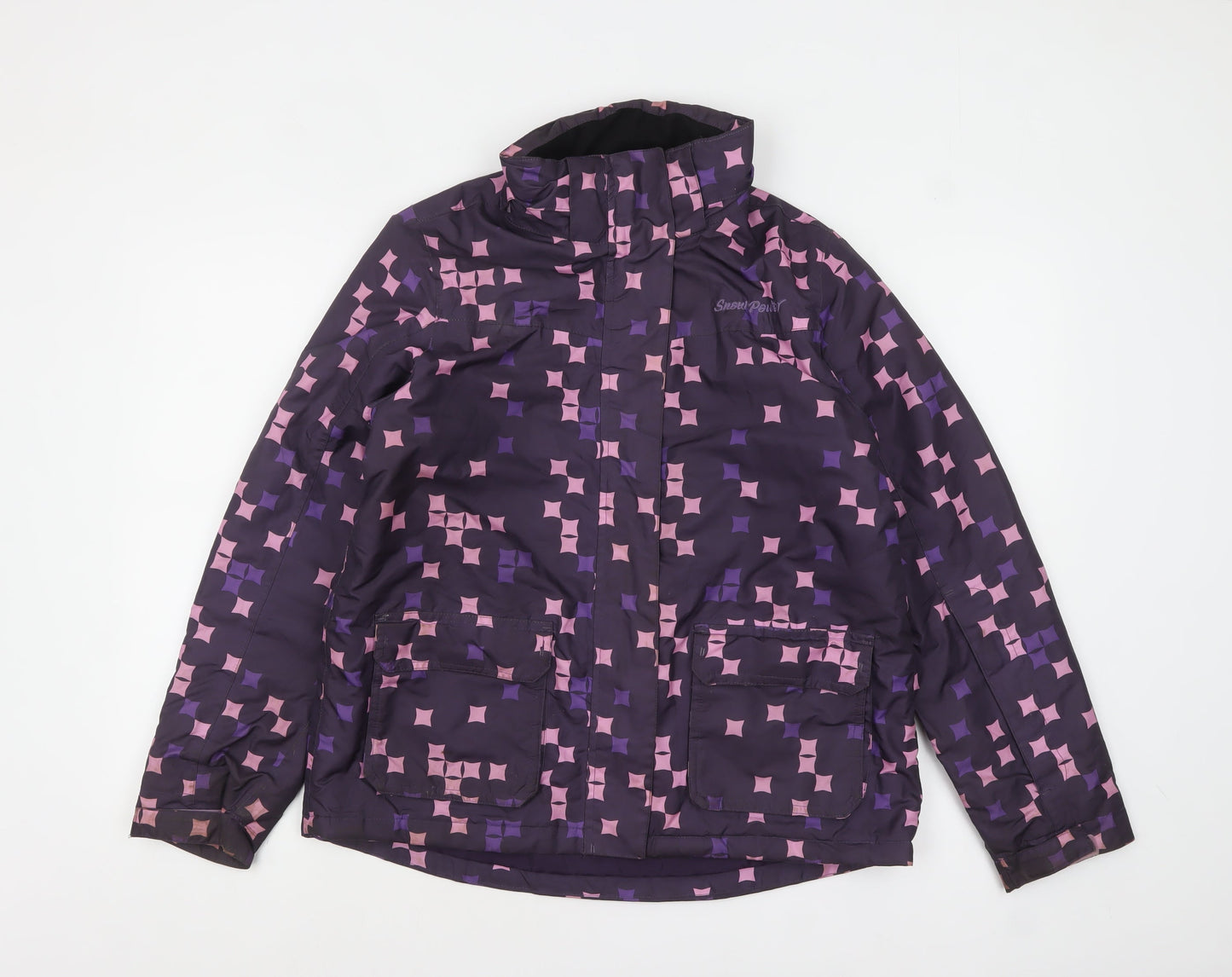 Girls UK Size 12-14 Years Crivit Purple Ski Jacket