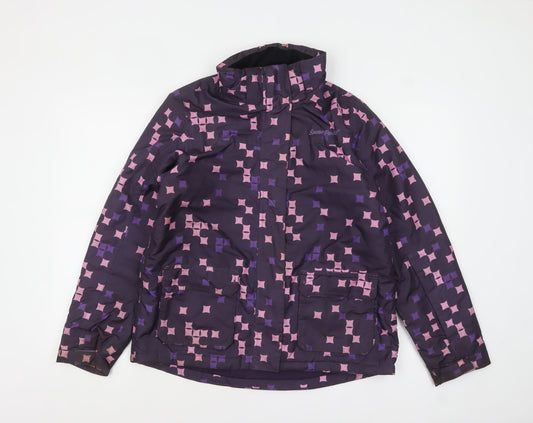 Girls UK Size 12-14 Years Crivit Purple Ski Jacket