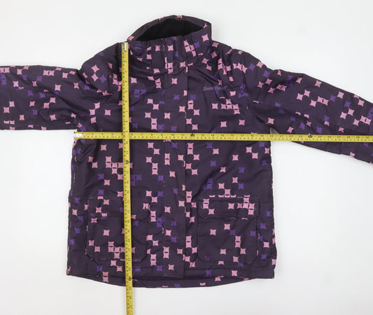 Girls UK Size 12-14 Years Crivit Purple Ski Jacket