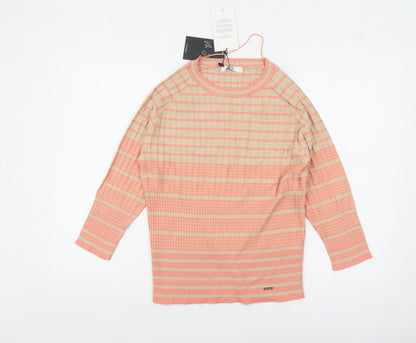 Womens UK Size 8 Vila Joy Multicoloured Pullover Jumper