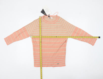 Womens UK Size 8 Vila Joy Multicoloured Pullover Jumper