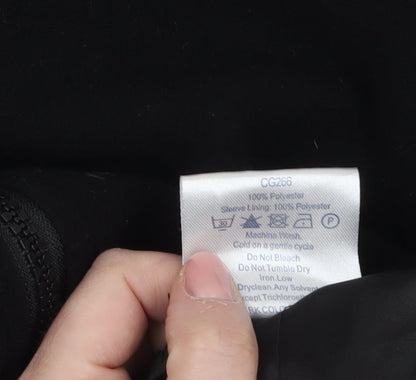 Mens UK Size M Snowdonia Black Basic Jacket