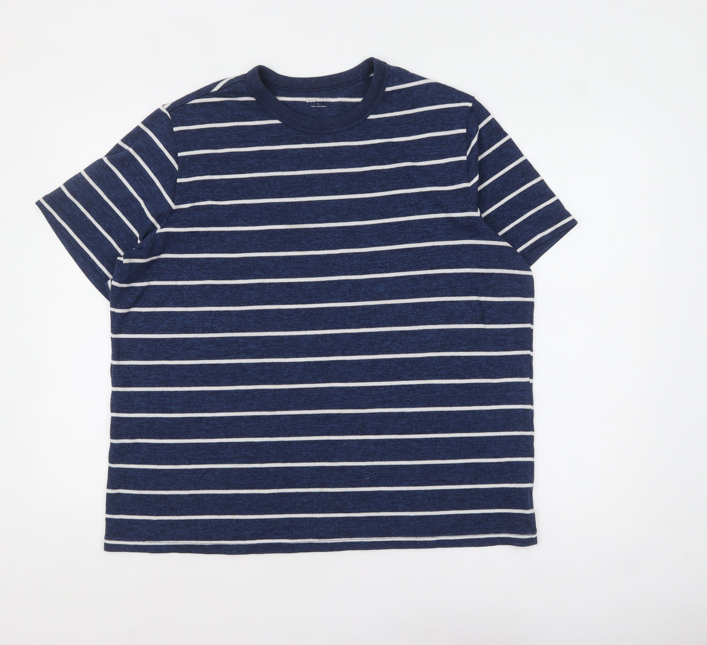 Womens UK Size L Old Navy Blue Basic T-Shirt