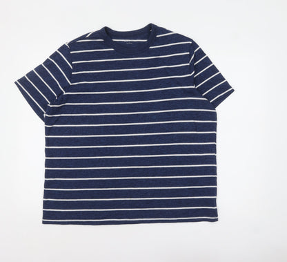 Womens UK Size L Old Navy Blue Basic T-Shirt