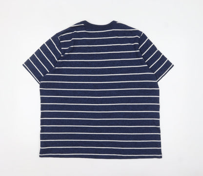 Womens UK Size L Old Navy Blue Basic T-Shirt