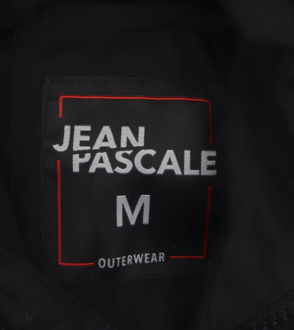 Womens UK Size M Jean Pascale Black Parka Coat