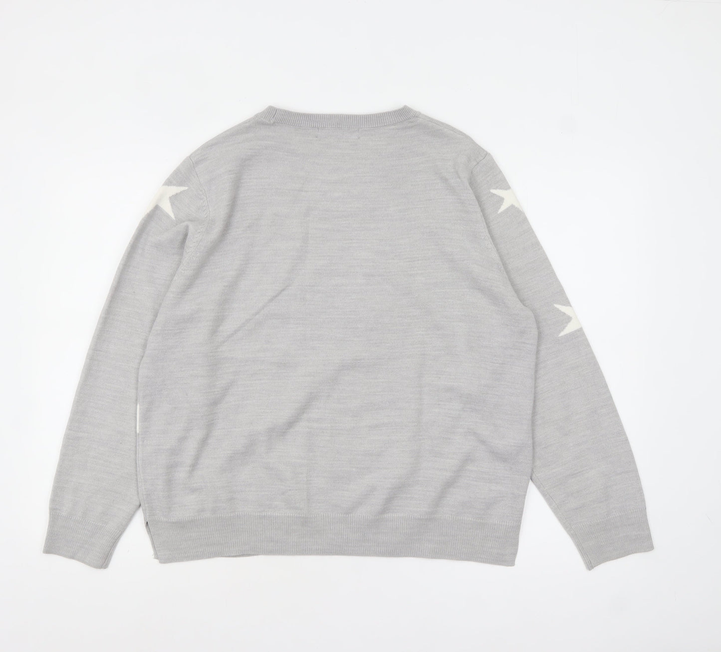 Womens UK Size 18 Marks and Spencer Grey Pullover Jumper
