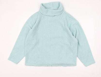 Womens UK Size L Marks and Spencer Blue Pullover Sweatshirt