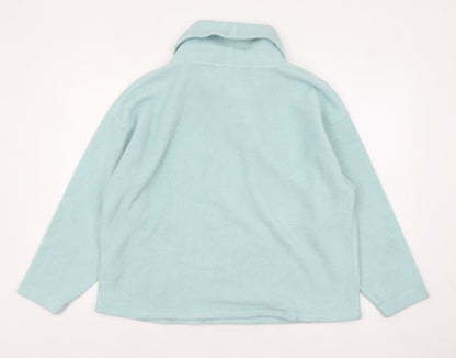 Womens UK Size L Marks and Spencer Blue Pullover Sweatshirt