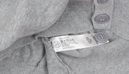 Mens UK Size 2XL St George by Duffer Grey Cardigan Jumper