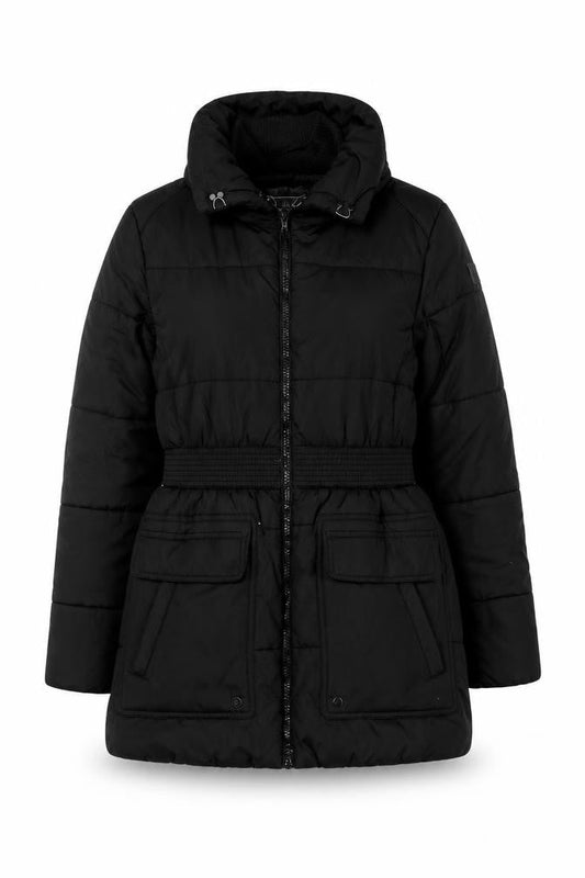Womens UK Size 14 Brave Soul Black Puffer Jacket