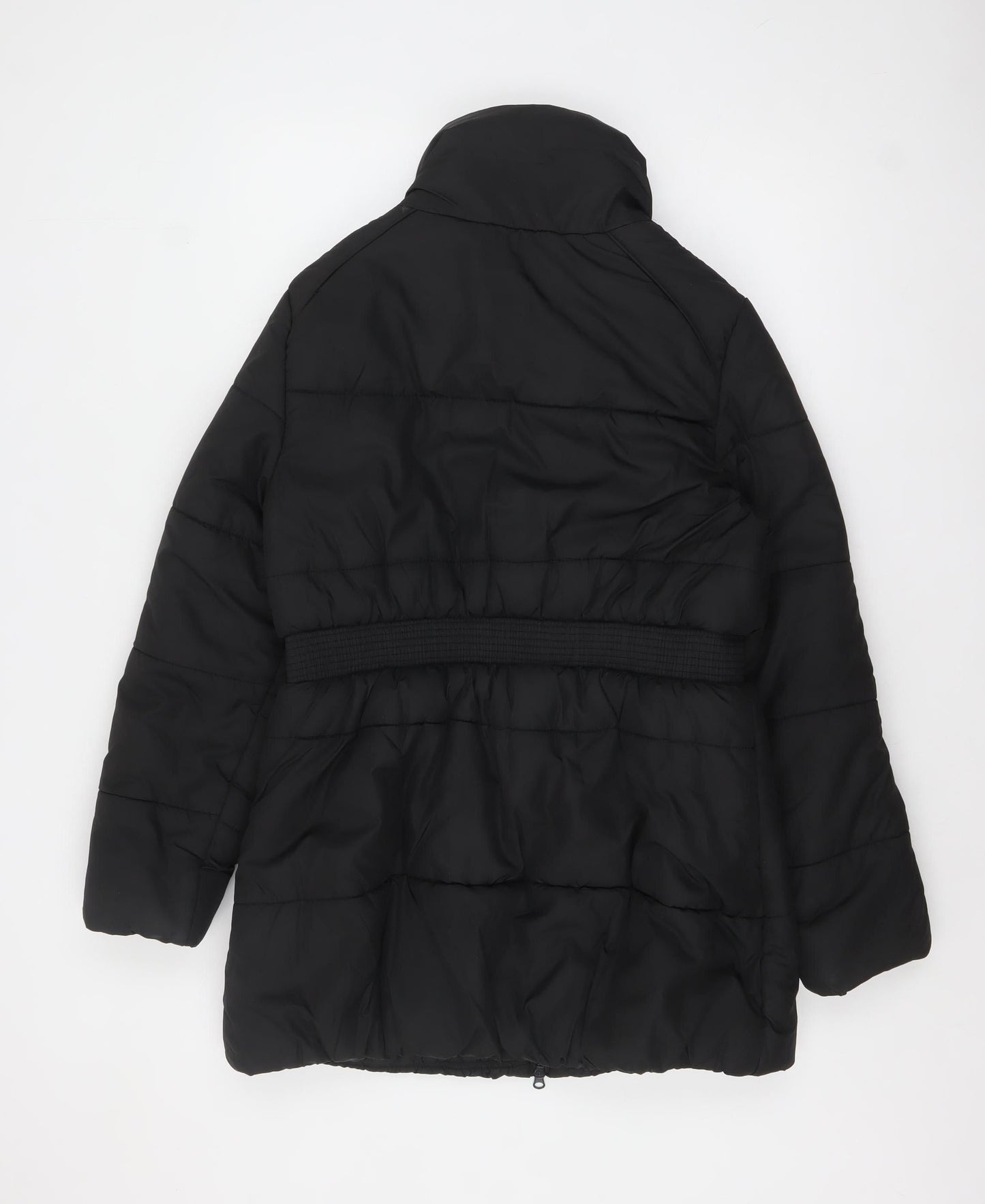 Womens UK Size 14 Brave Soul Black Puffer Jacket