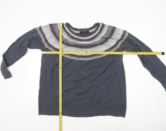 Womens UK Size 20 NEXT Grey Pullover Jumper