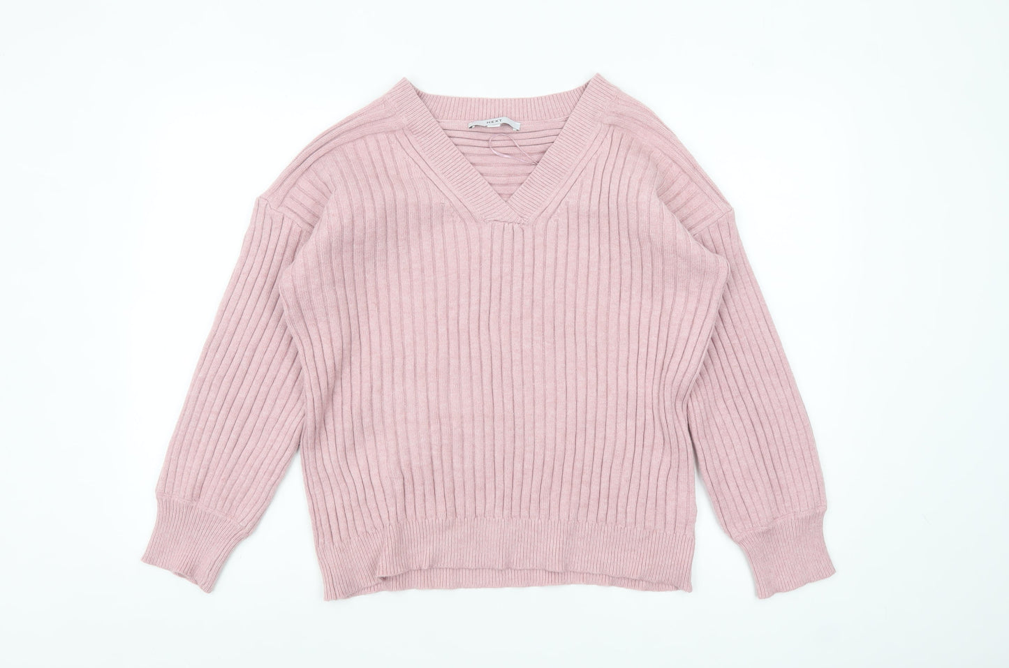 Womens UK Size L NEXT Pink Pullover Jumper