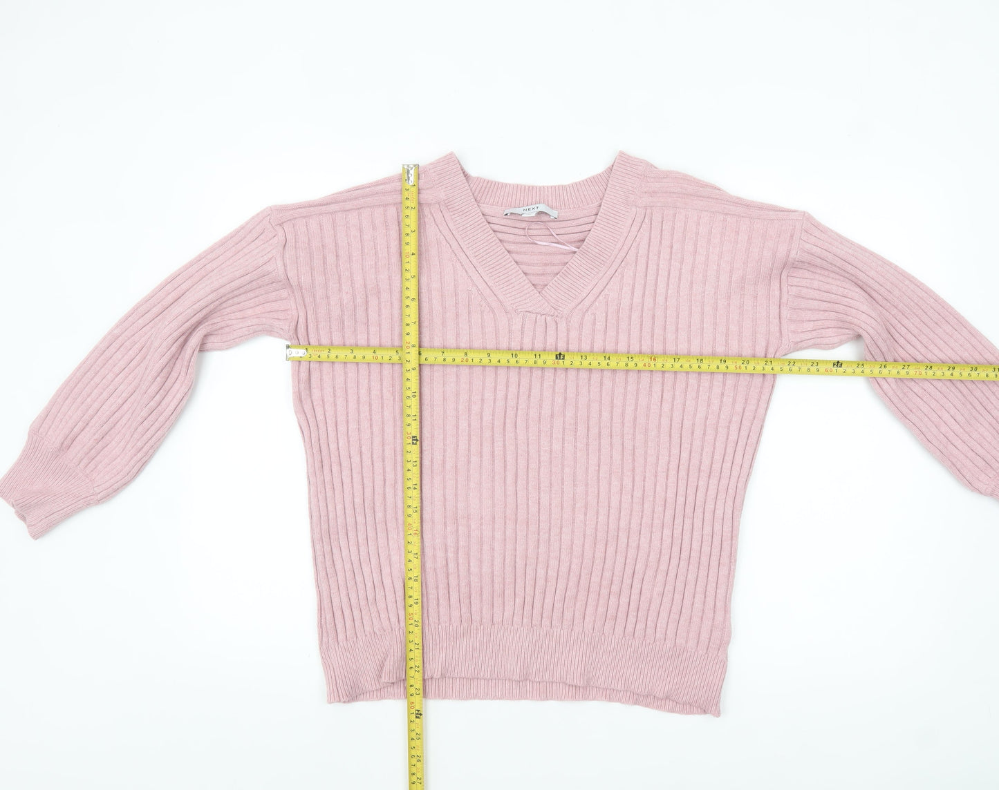 Womens UK Size L NEXT Pink Pullover Jumper