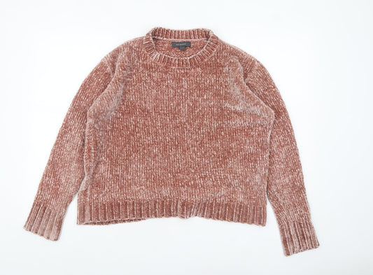 Womens UK Size 10/12 Primark Pink Pullover Jumper