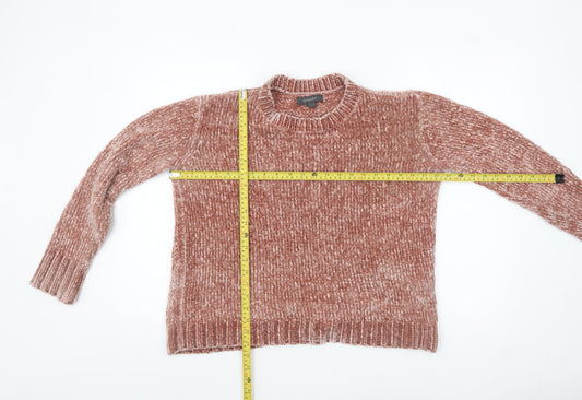 Womens UK Size 10/12 Primark Pink Pullover Jumper