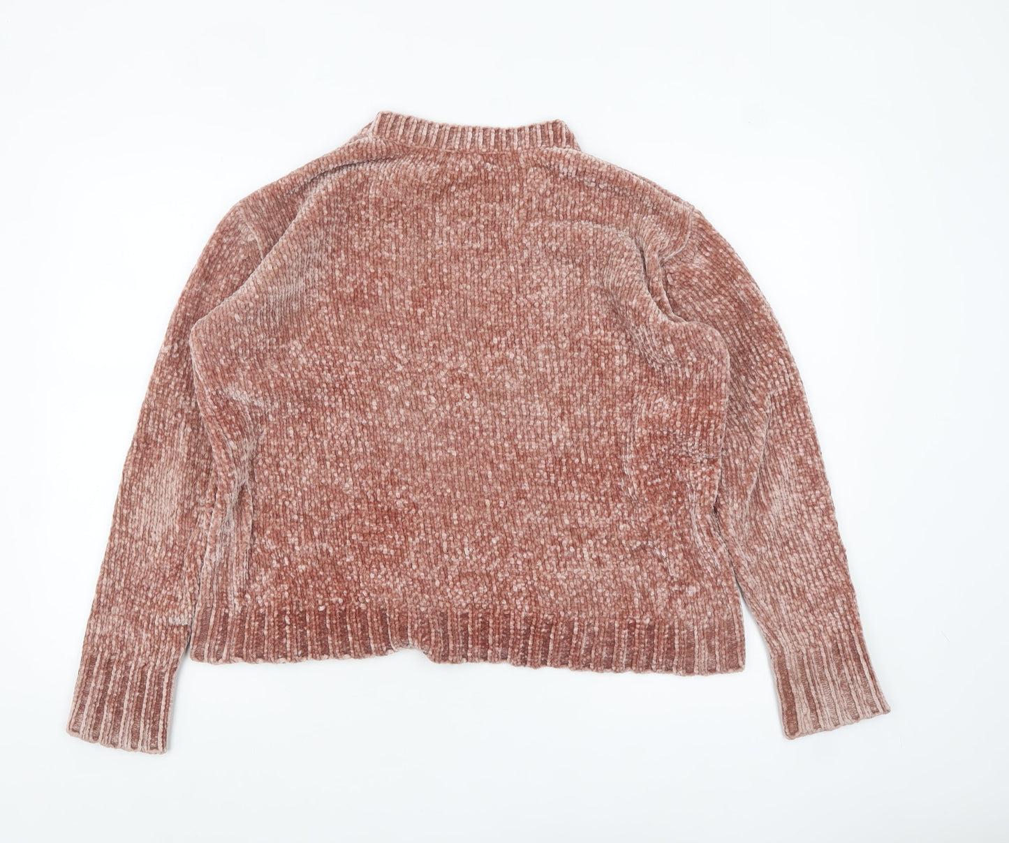 Womens UK Size 10/12 Primark Pink Pullover Jumper
