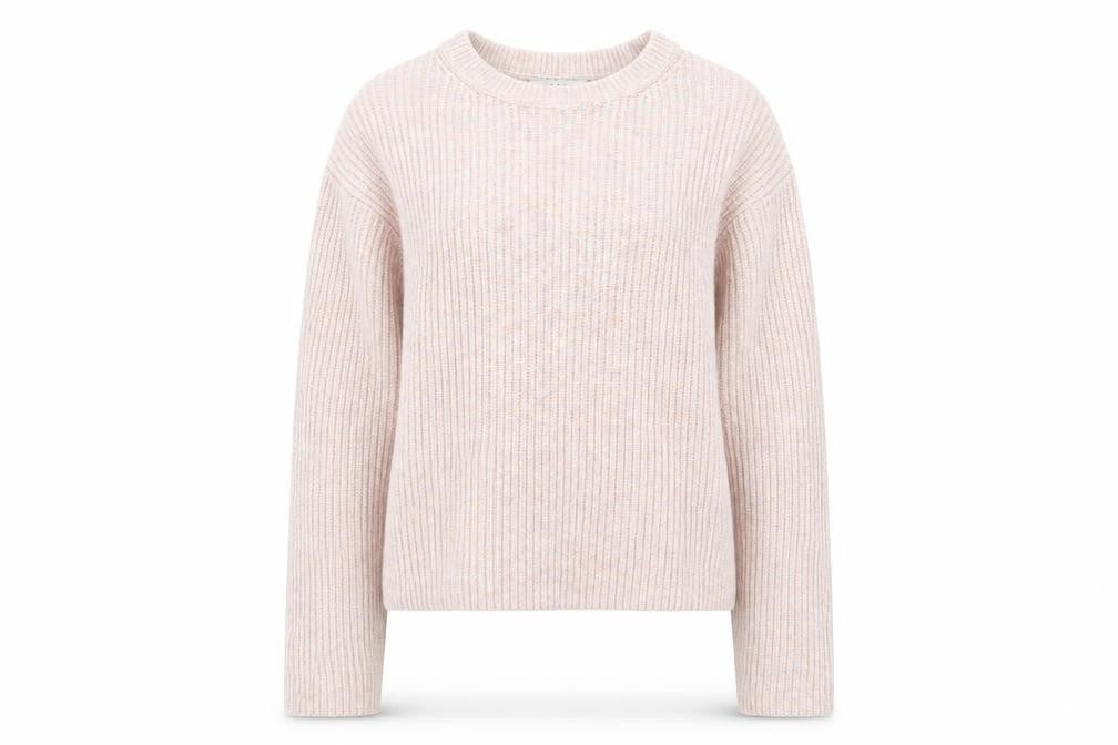 Womens UK Size XS Marks and Spencer Beige Pullover Jumper