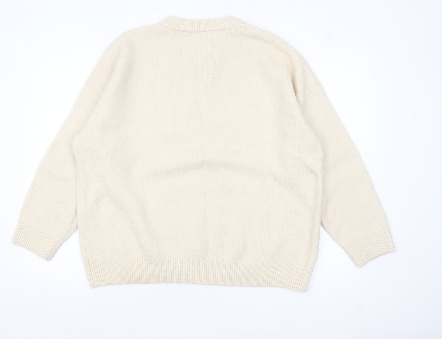Womens UK Size 18 TU Ivory Pullover Jumper