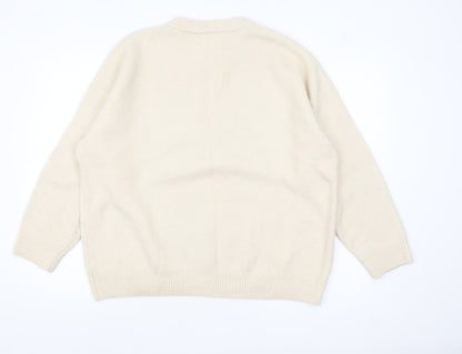 Womens UK Size 18 TU Ivory Pullover Jumper