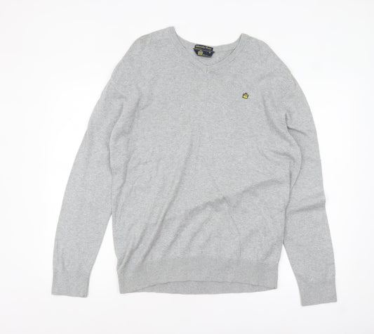Mens UK Size M Admiral Grey Pullover Jumper