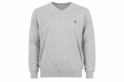 Mens UK Size M Admiral Grey Pullover Jumper