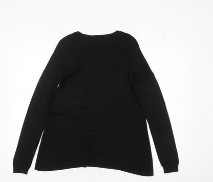 Womens UK Size 12 Atmosphere Black Pullover Jumper