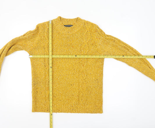 Womens UK Size 12 Bonmarché Yellow Pullover Jumper