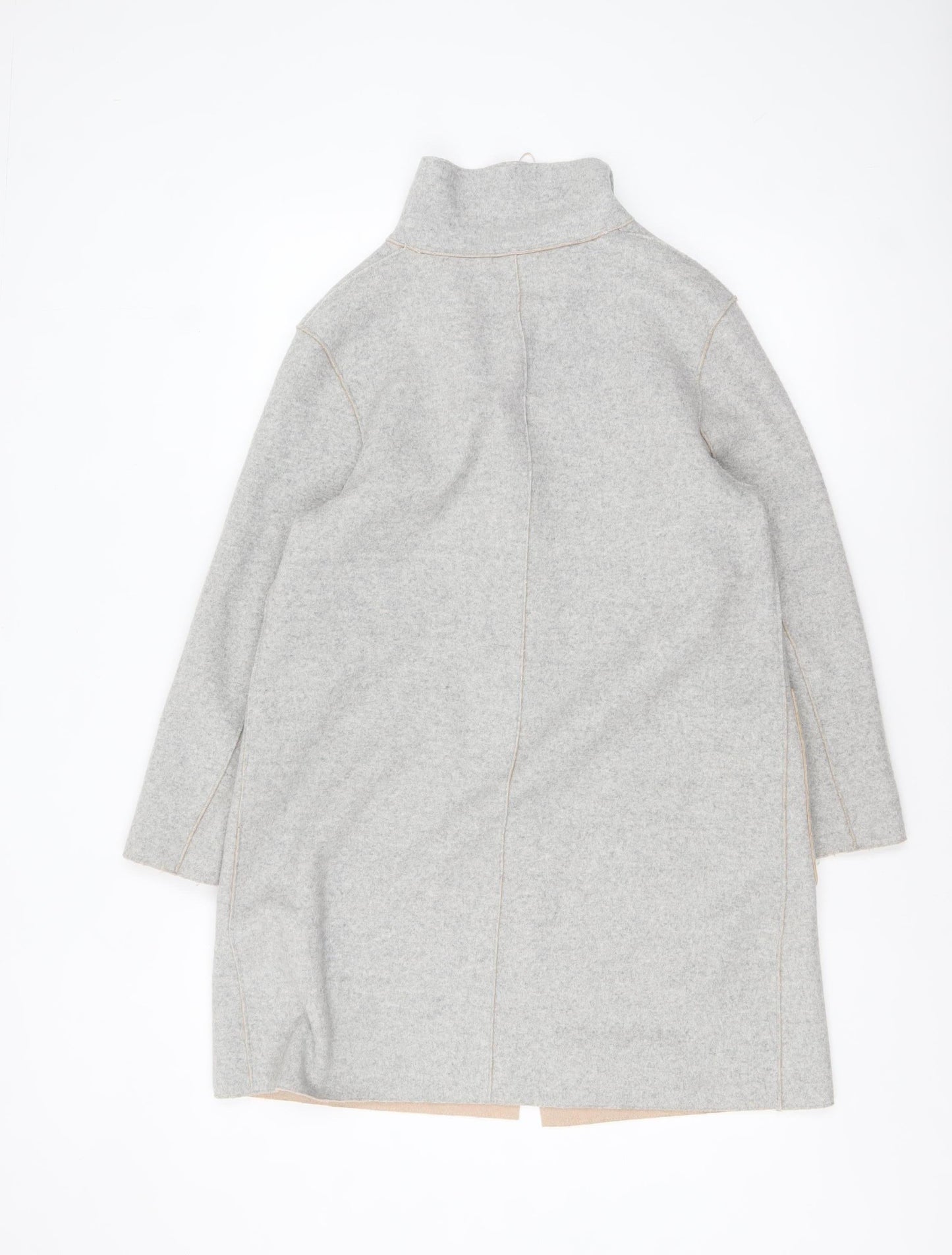 Womens UK Size 10 Marks and Spencer Grey Cardigan Jumper