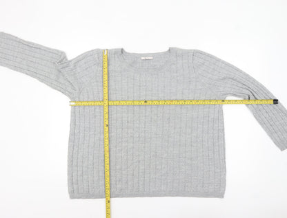 Womens UK Size 14 TU Grey Pullover Jumper
